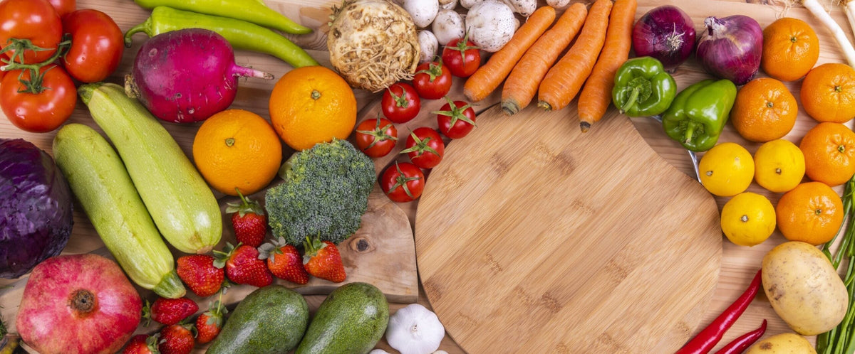 Más verduras y frutas