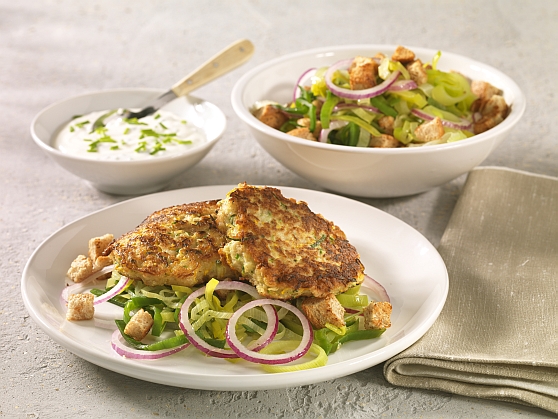 Zucchinifrikadellen Zucchinifrikadellen