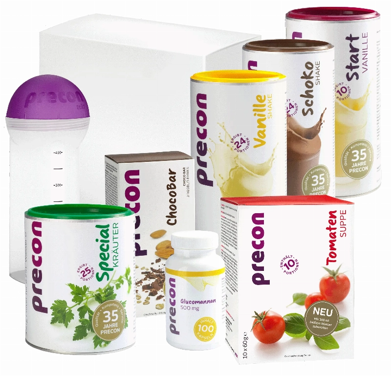 Premium-Startpaket mit Glucomannan 500 Kapseln