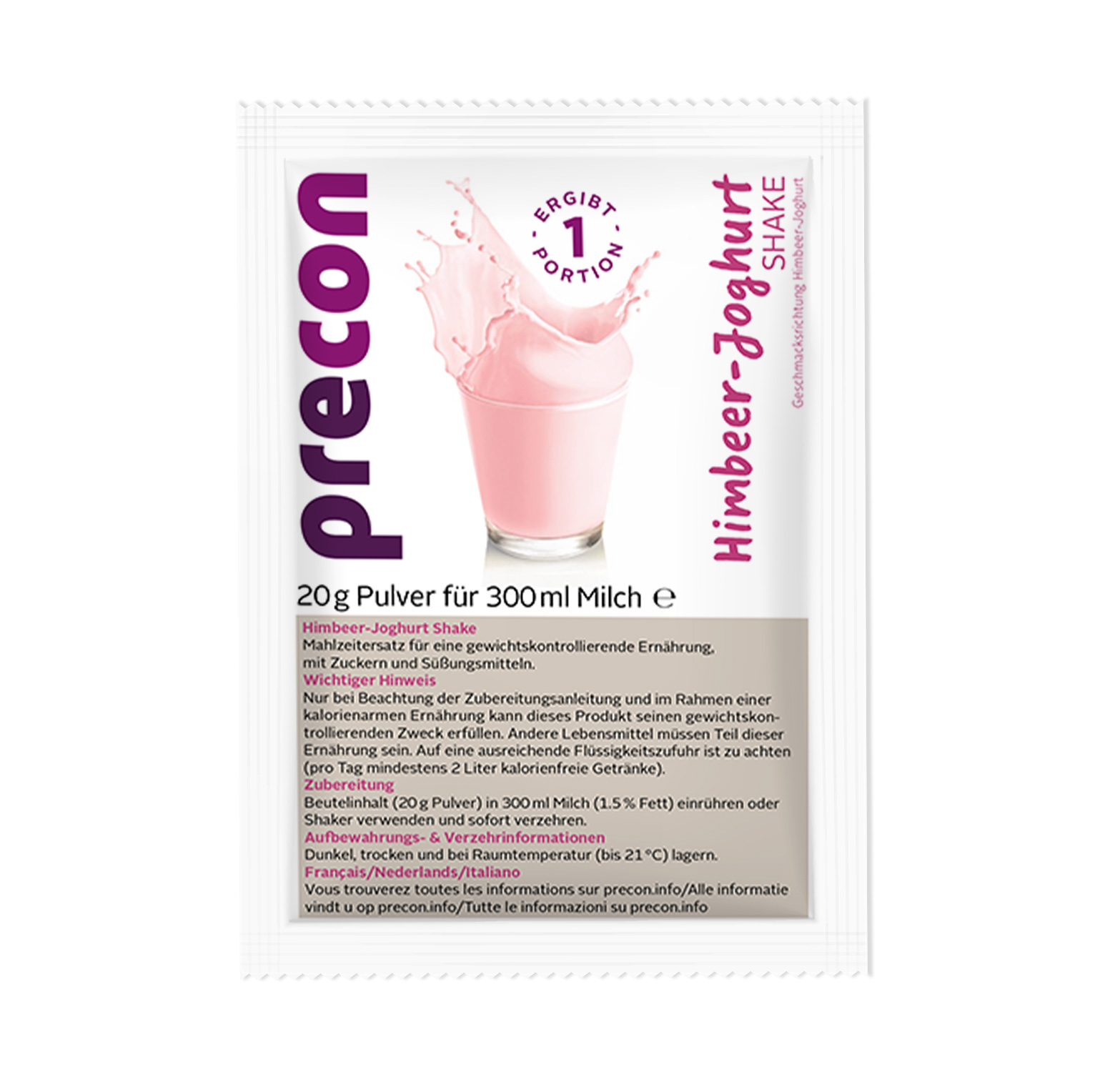 Yaourt-Framboise - Portion individuelle