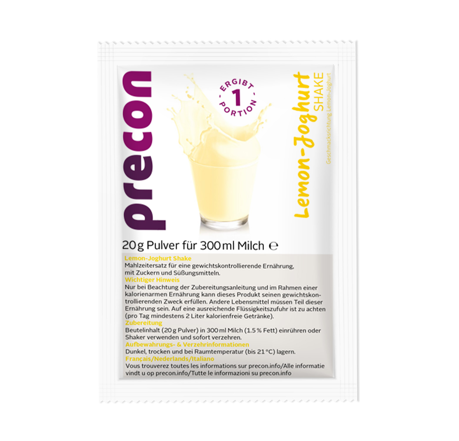 Yaourt-Citron - Portion individuelle