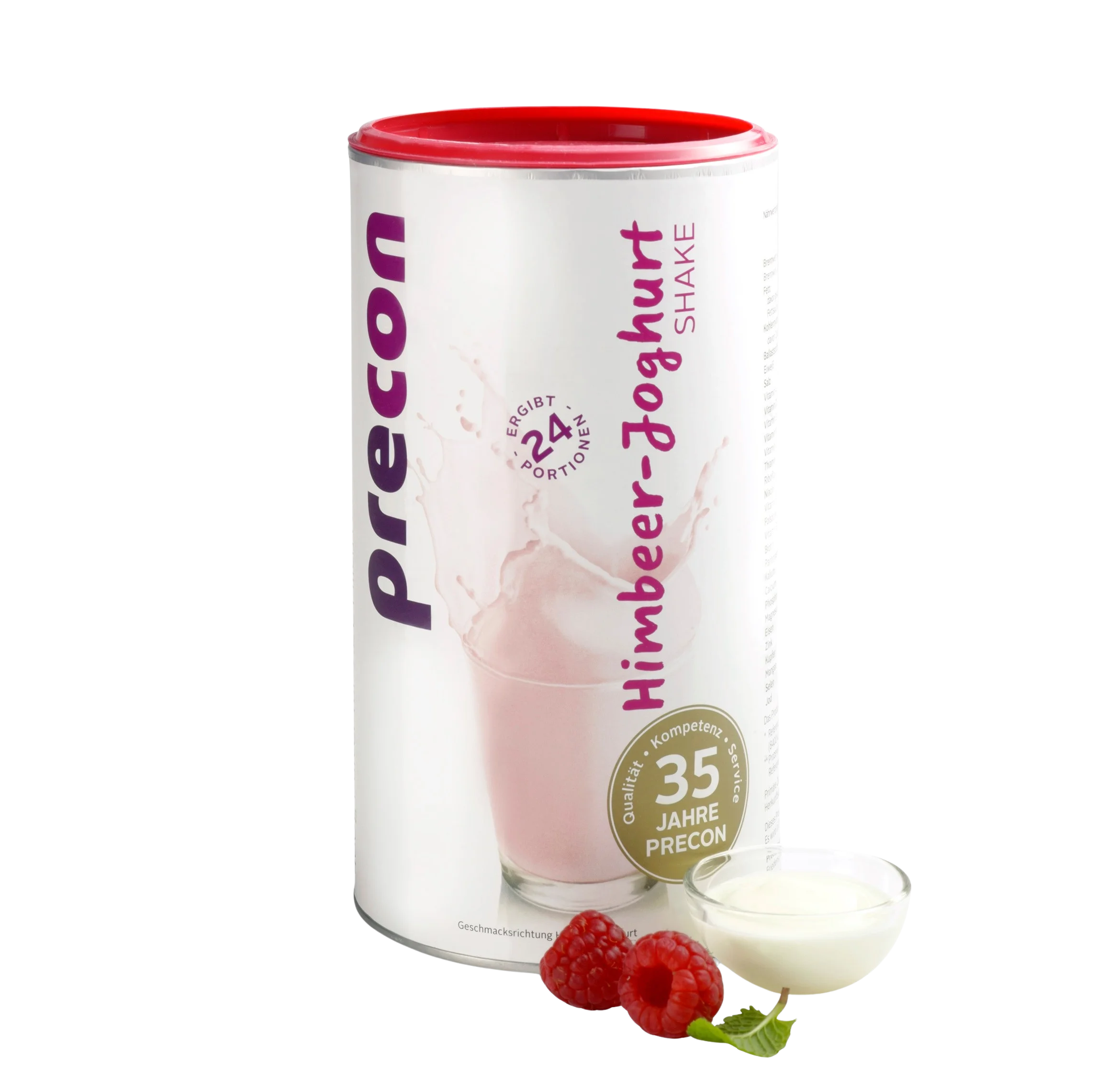 Shake allo yogurt di lamponi