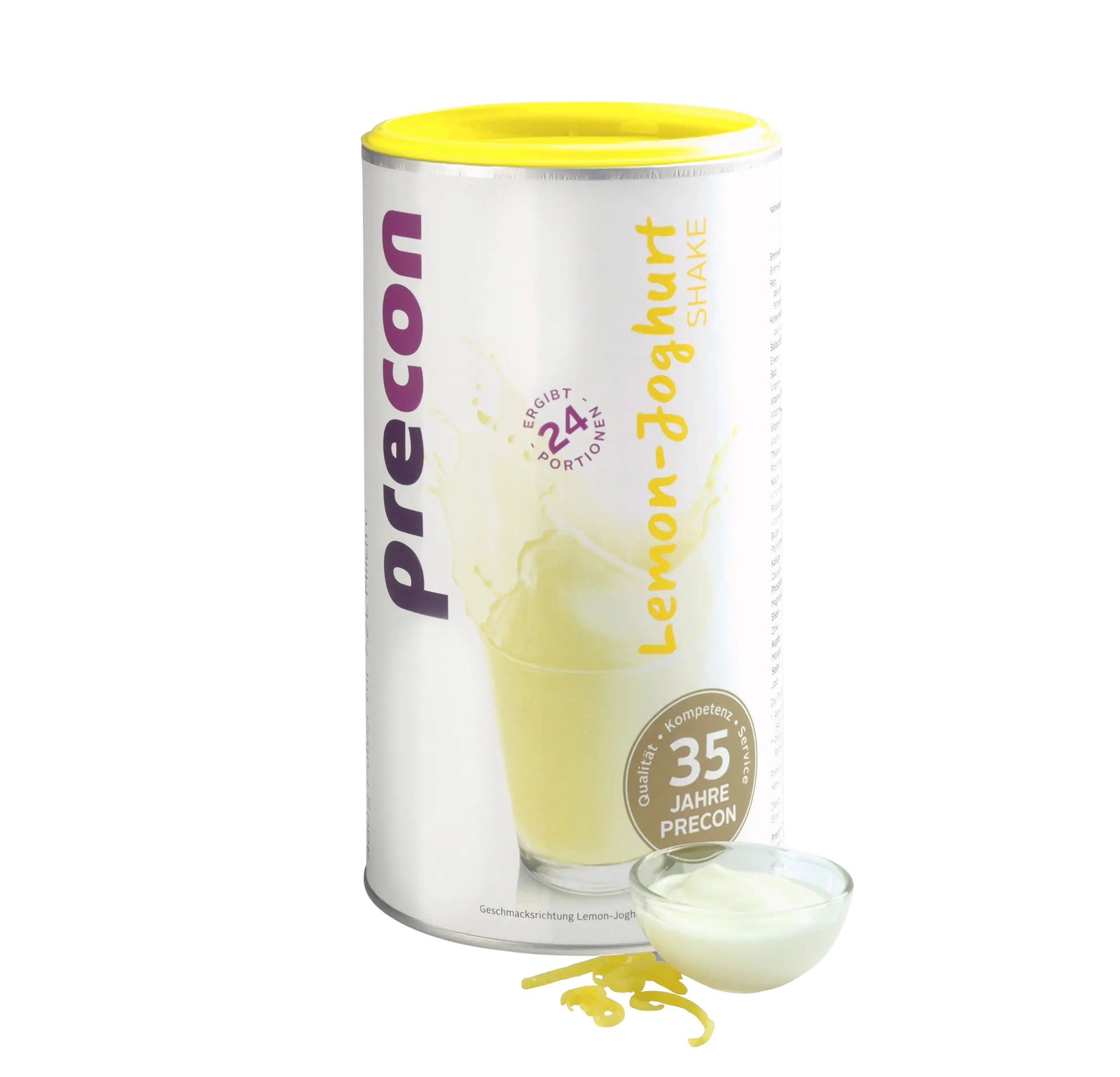 Batido de yogur de limón